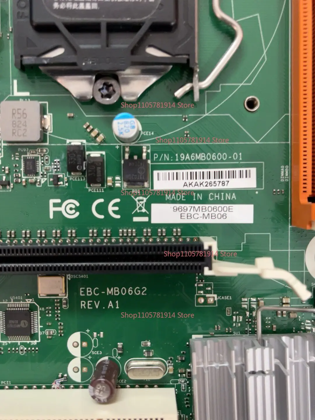 For Advantech EBC-MB06 Industrial Computer Main Board, EBC-MB06G2 Dual Network Port