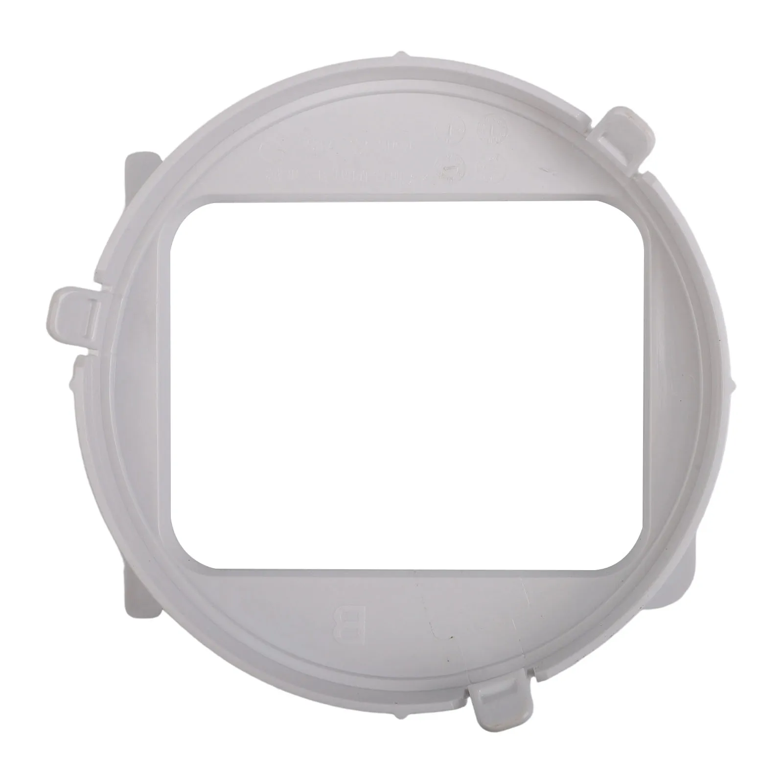 White 150mm AC Pipe Body Interface Square To Round Adapter For Comfee Portable Conditioner Hose Connector PVC