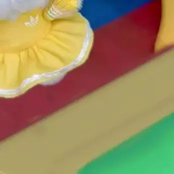 1Pc リトルウエストハイランド犬ぬいぐるみ漫画キーホルダーペンダント