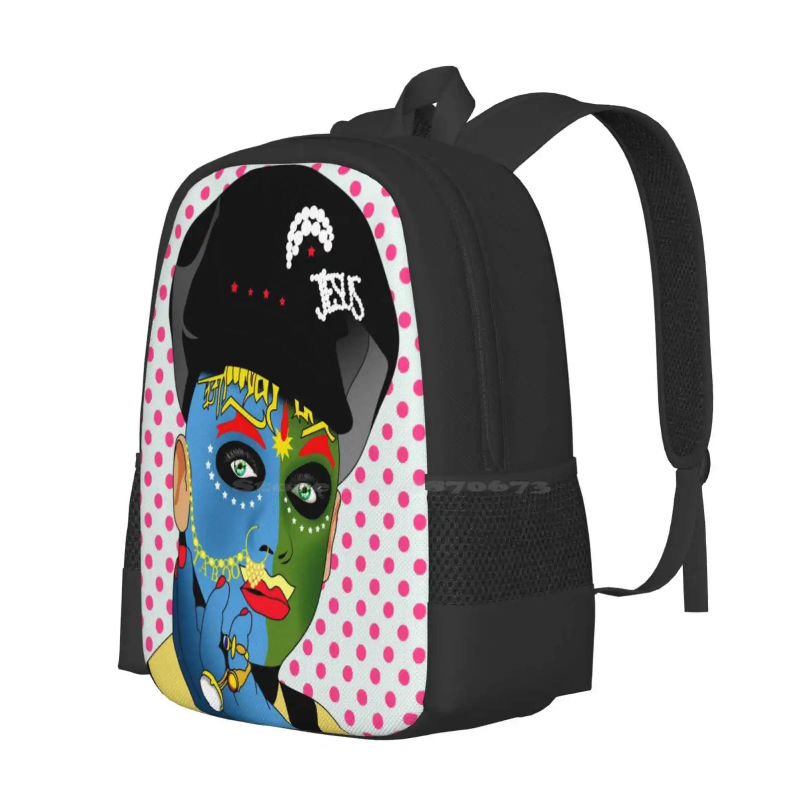 Leigh Bowery Backpack For Student School Laptop Travel Bag Leigh Bowery Cool Famous Up Colors Boy George Comics Fashion