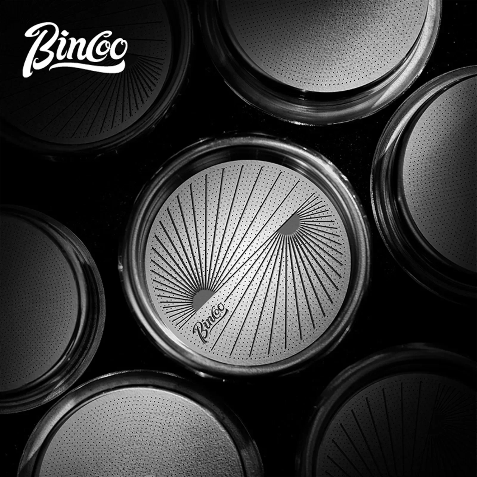 

Bincoo 51mm/58.5mm Bottomless Portafilter Baskets Precision Stainless Steel Matrix Micro Sieve Coffee Filter Basket Barista Tool