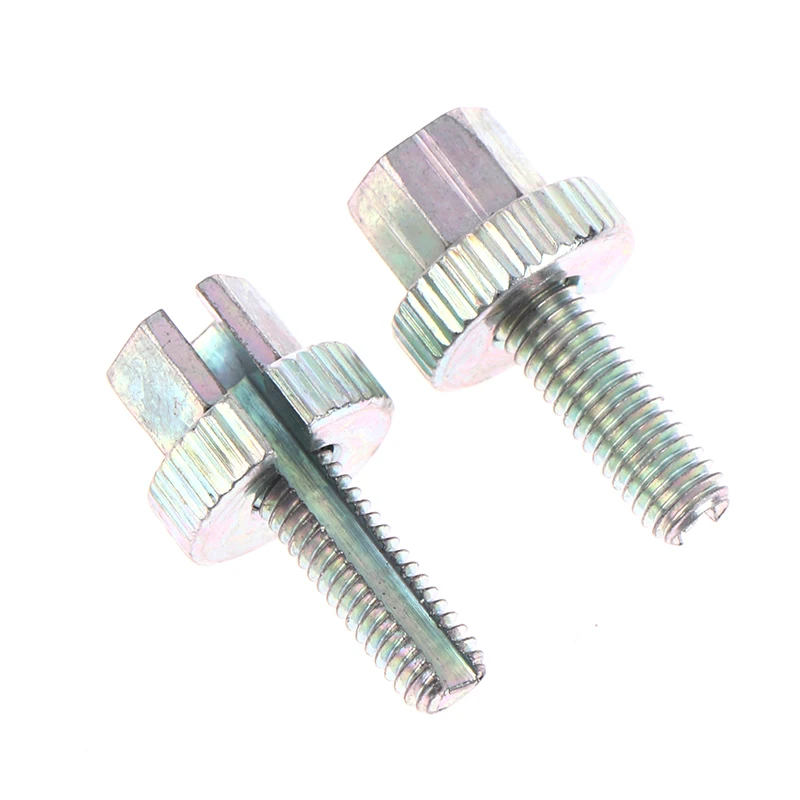 2pcs Pack Of 2 30*M6 Clutch Brake Cable Adjuster Regulating Screw For Motorcycle Bicycle Clutch Brake Adjustment Screw