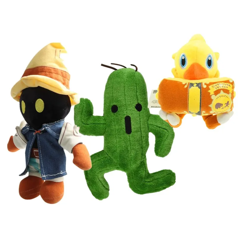 Fantasy FF Cactus Moogle peluche farcito morbido adulto bambini Kawaii Brithday regali 15/25cm