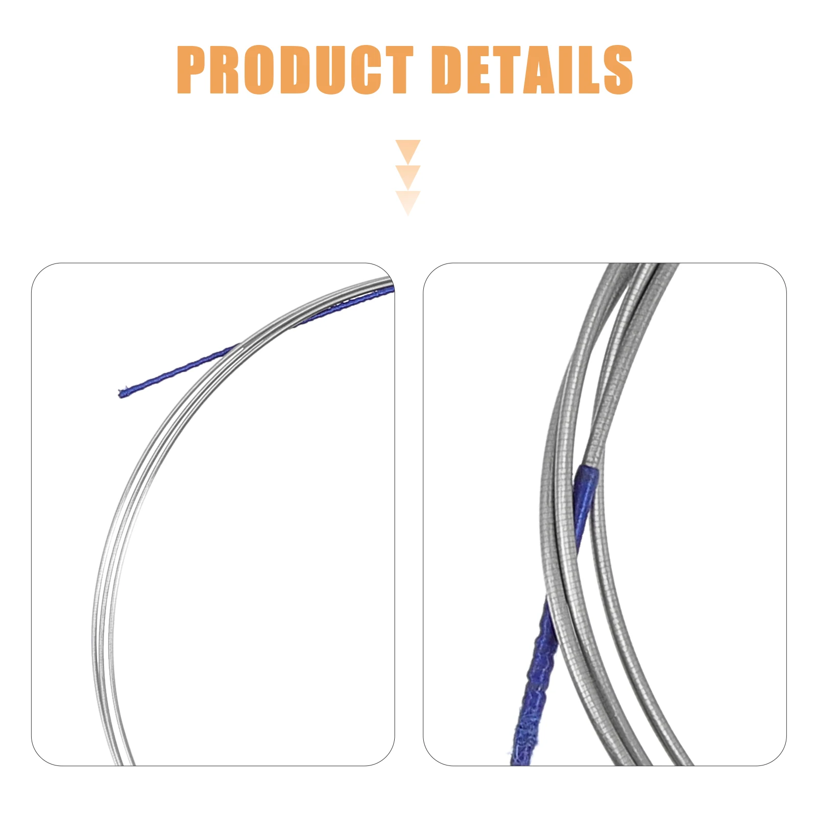 

4pcs Zhongruan String Replacement Kit Professional Chinese Zhongruan Strings Durable Acoustic Strings For Musical Instrument