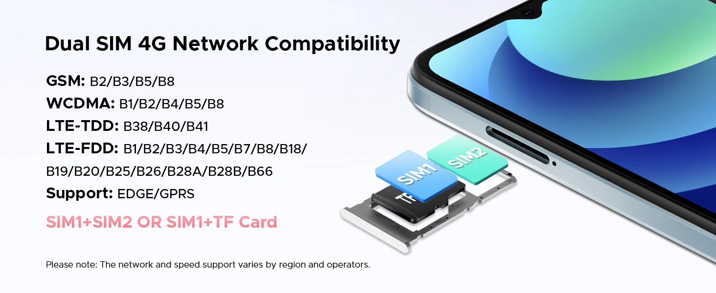 Doogee Note 60 Smartphone 6150Mah Battery 6.56'' Display 32Gb(3+29) 128Gb 13Mp Main Camera Unisoc T7225 Android 16 Mobile Phone