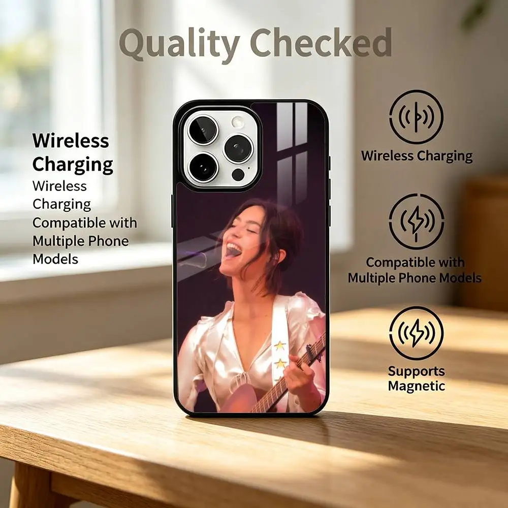 Popular SInger Gracie Abrams  Phone Case For IPhone 13 14 15 11 12 16 17 Pro Plus For  Magnetic Shell