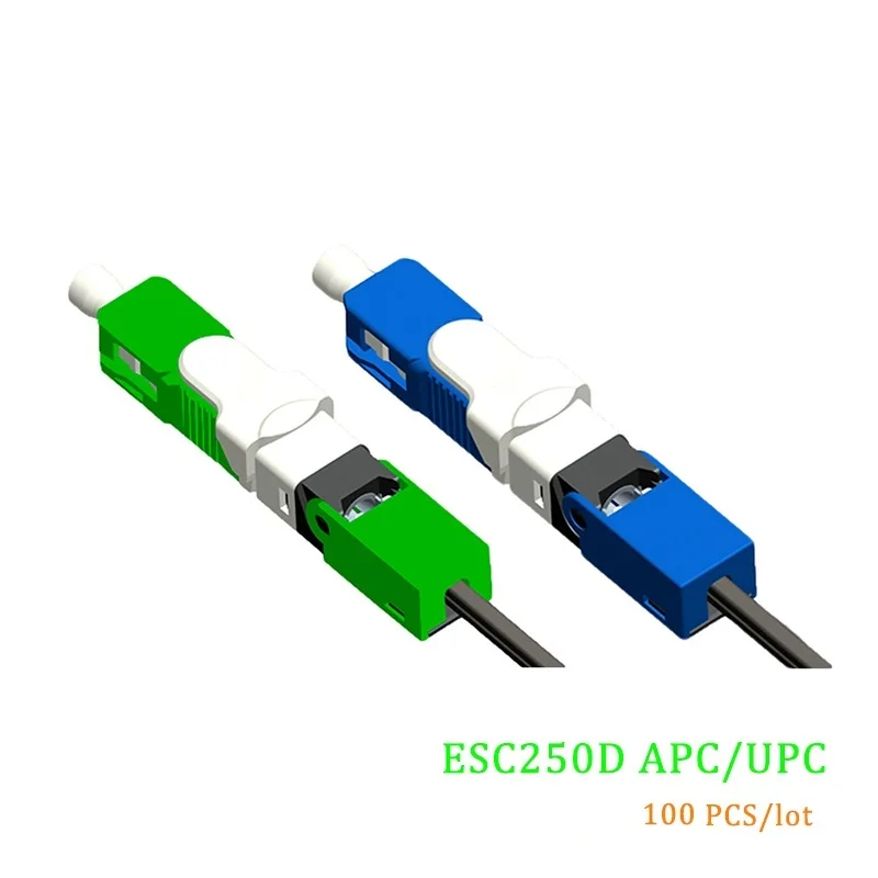 

FTTH ESC250D SC APC & SC UPC одномодовый волоконно-оптический Быстрый Соединитель FTTH SM оптический быстрый соединитель