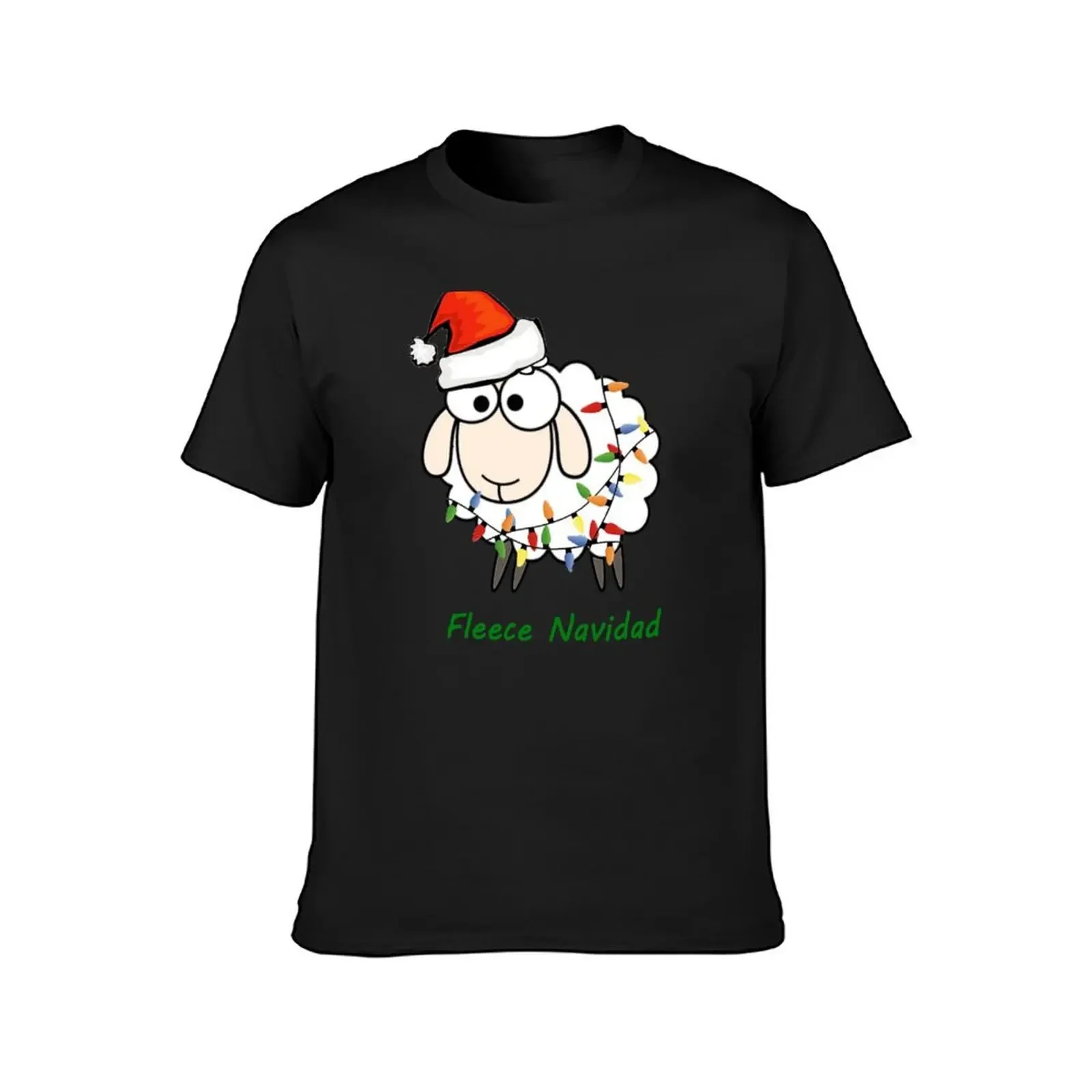 Fleece Navidad - Christmas Sheep T-Shirt graphics heavyweights shirts graphic tees mens graphic t-shirts hip hop