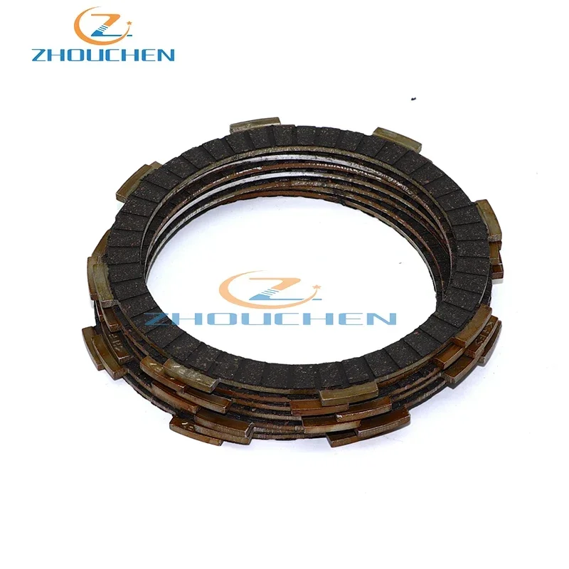 7 Pcs Engine Clutch Friction Plates For Yx Zs Lifan 150Cc 160Cc 200Cc 250Cc Engine Pit Dirt Bike Motorcycle Motocross