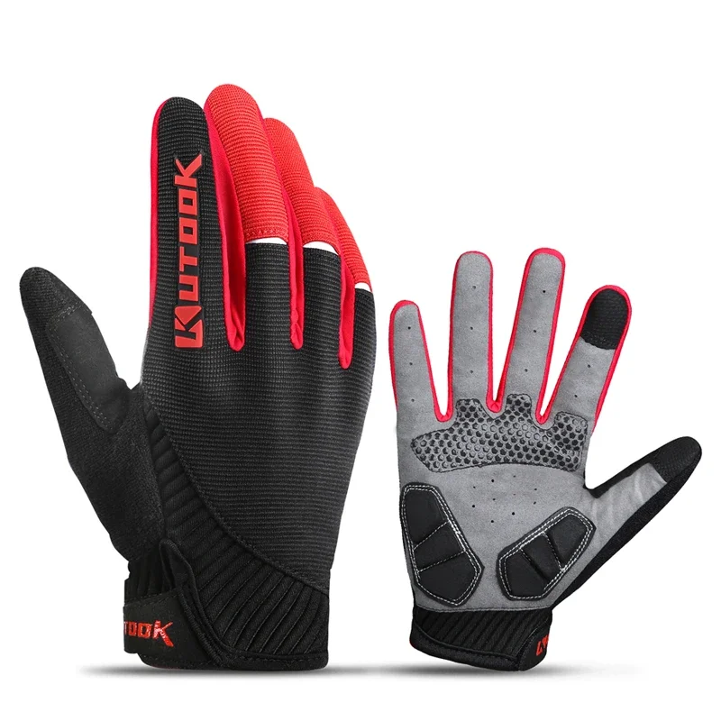 Outdoor Men's Fitness Long Finger Winter Windproof Cycling Bike Gloves MTB Road Bicycle Tactical Glove