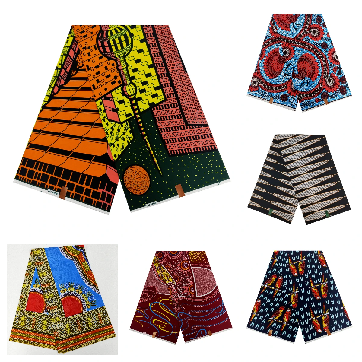 Classic Fabric African Ankara Batik Print Fabric Suitable for African Print Dress Quality Guarantee