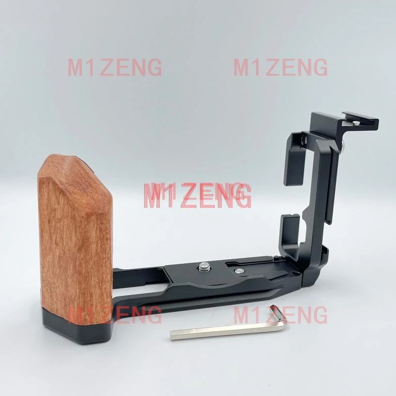 

Деревянная Регулируемая Вертикальная быстросъемная L-образная пластина xt5/держатель кронштейна, ручная рукоятка, Горячий башмак для Fujifilm Fuji, фотокамера, RRS штатив rs2