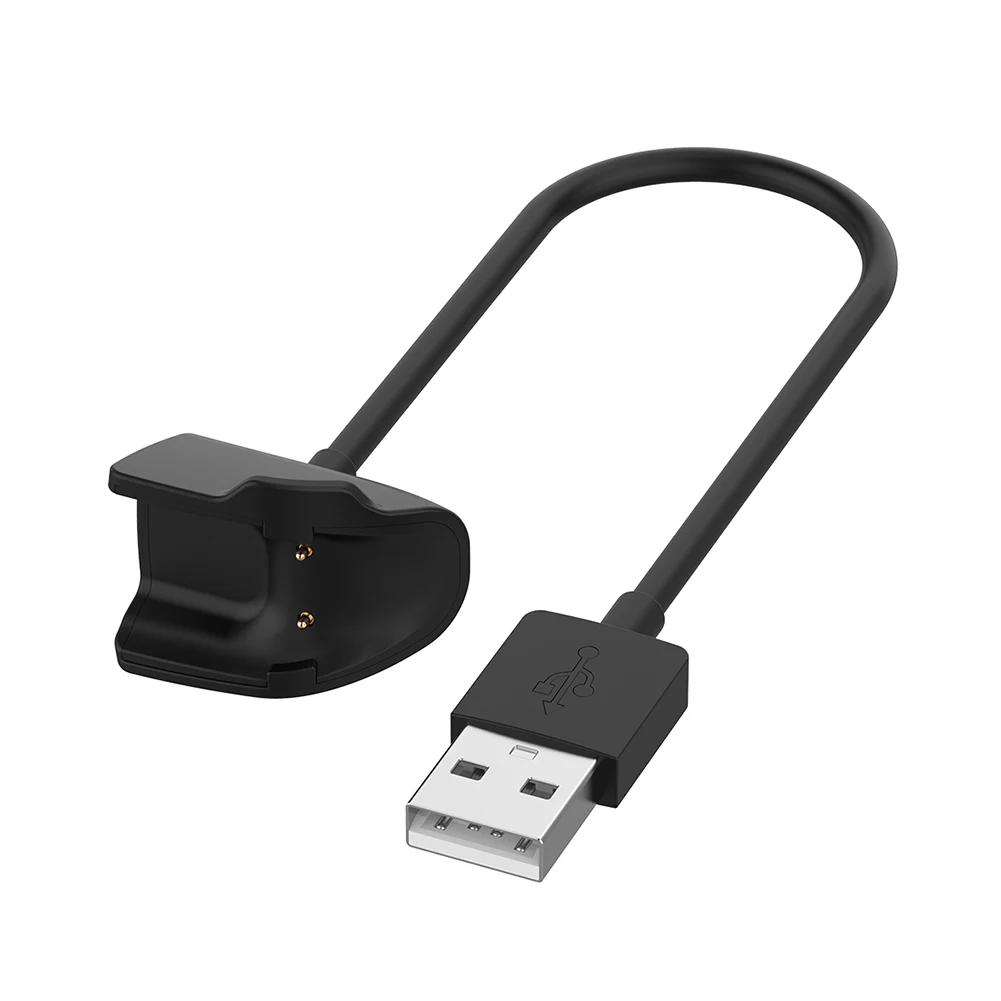 Fashionable Charging Cable Wristband Power Cord Cradle Wire Dial Wristwatch Present for Samsung Galaxy Fit 2 SM-R220