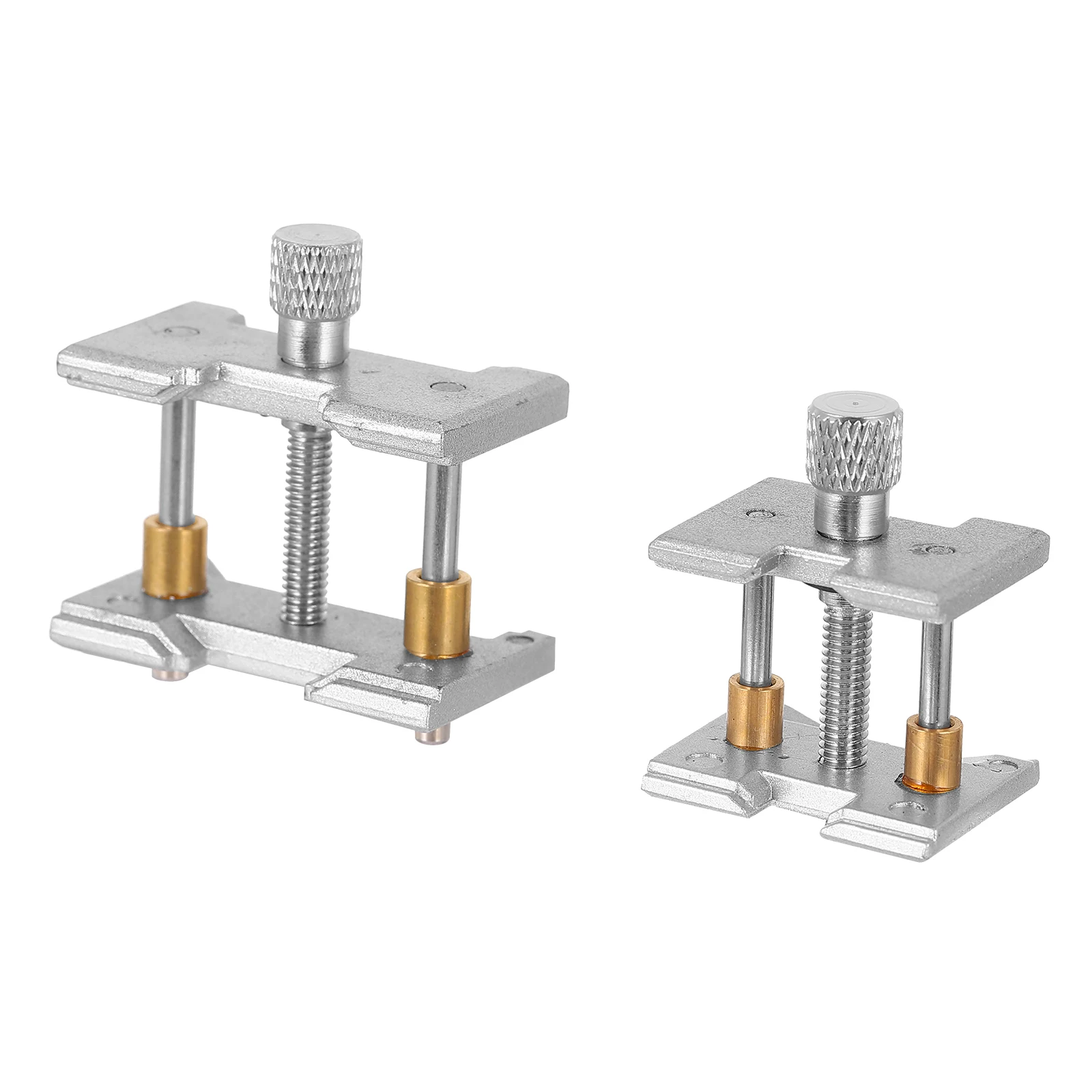 

2 pcs Movement Fixed Base Watch Holder Zinc Alloy Repair Tool Lightweight Durable Compact Size Smooth Surface Watchmakers Fixing