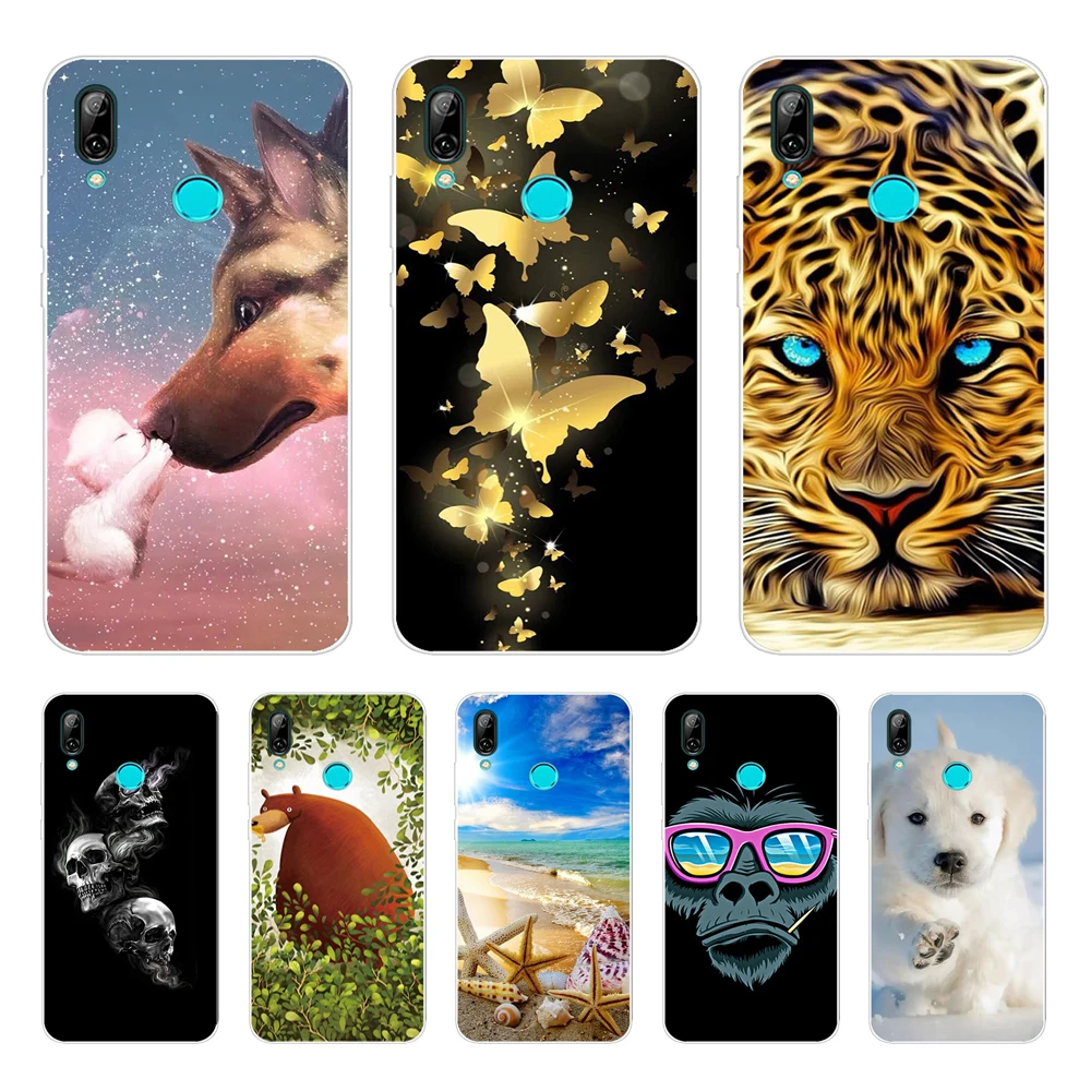 For Huawei P Smart 2019 Cases Back Phone Cover For Huawei P Smart plus 2019 Case for huawei p smart Z Silicon Soft TPU Bumper