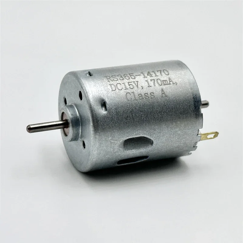 Round 28mm RS-365-14170 Motor DC 12V 14.4V 15V 18V Micro 365 Electric Motor Dual 2.3mm Shaft for Sweeper Robot Cleaner