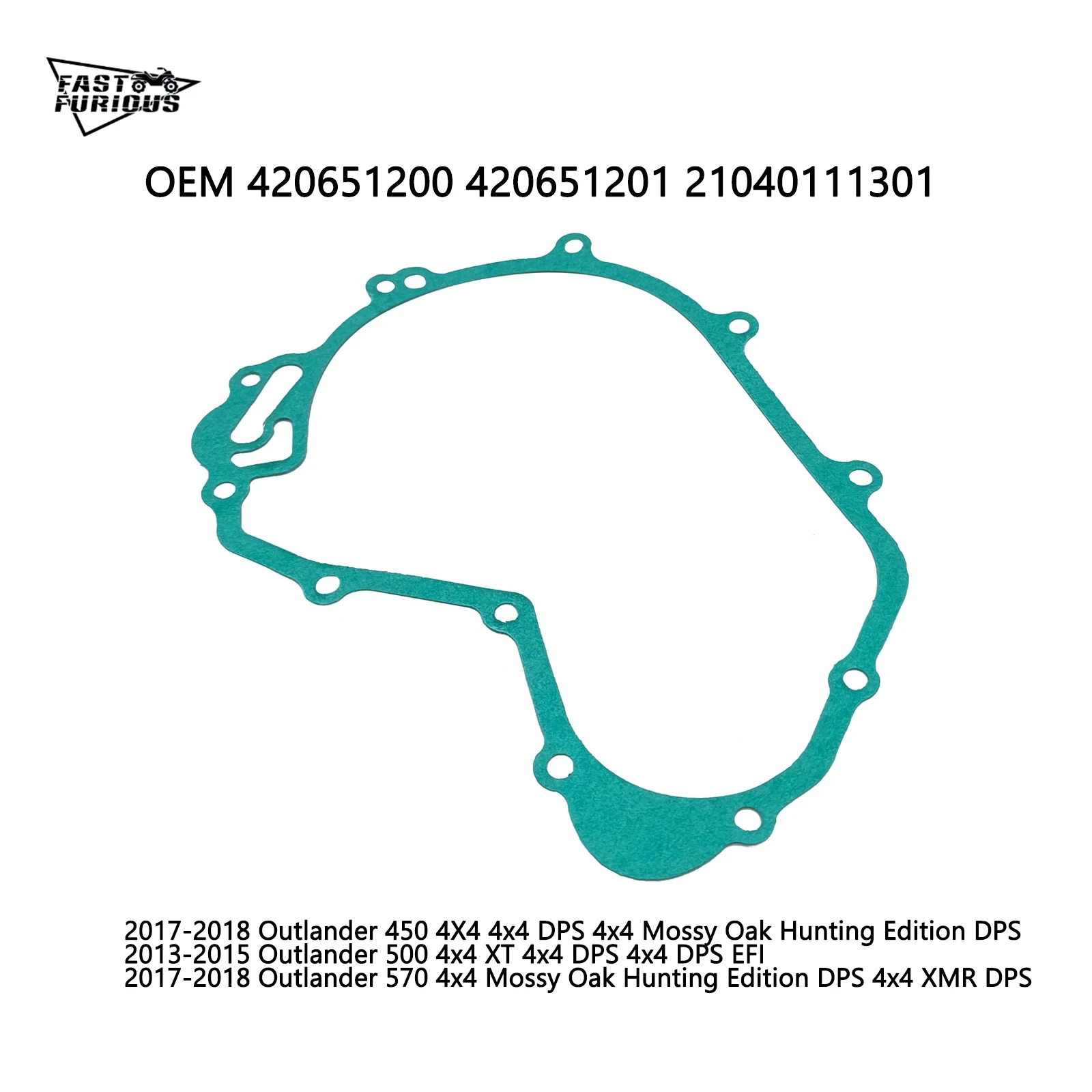 Stator Magneto Gasket For Skidoo BRP Outlander Renegade Commander Maverick OEM 420651200 420651201  21040111301  BRP-77