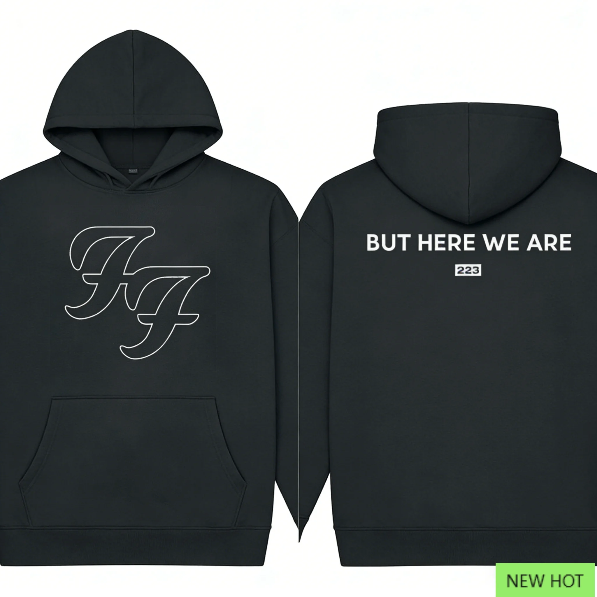 

Толстовка Foo Fighters But Here We Are, толстовка с альтернативным камнем, идеально подходит для фанатов, который любит стиль группы и минималистская текстурированная вибрация