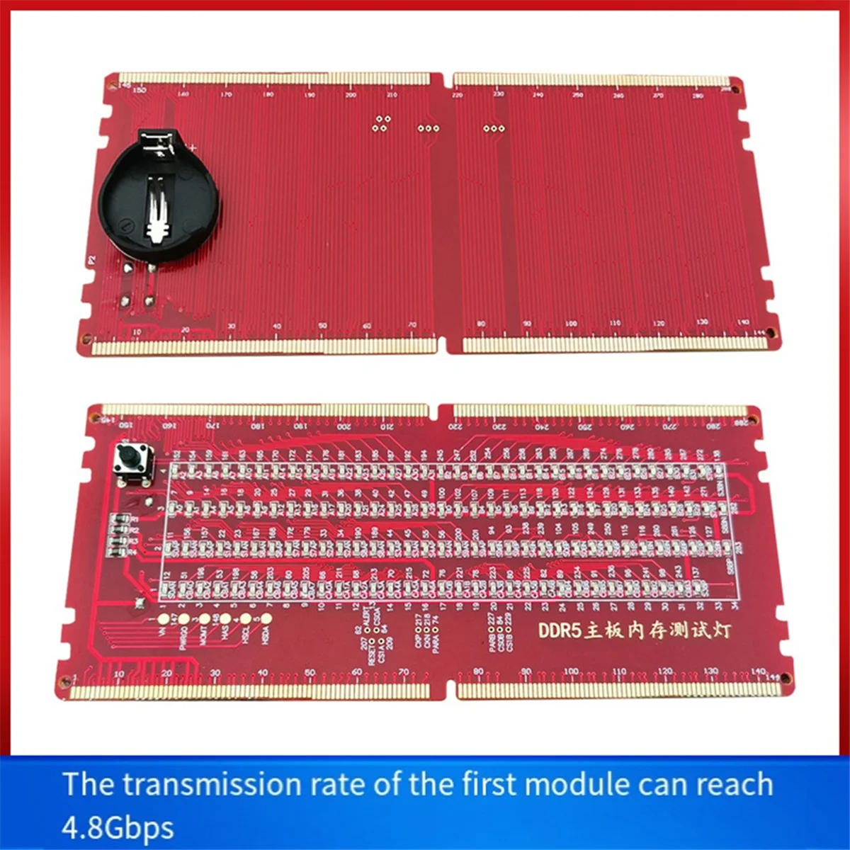 Imagem -03 - Memory Slot Tester para Reparo do Computador Ampla Compatibilidade Ddr5