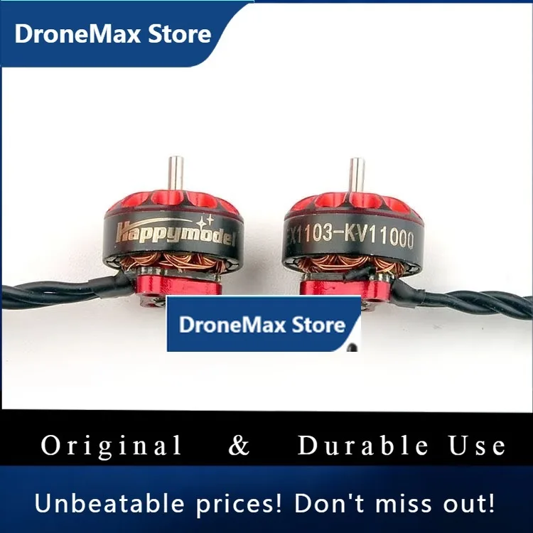 DroMa4PCS HappyModel EX1103S 1103 7000KV 8000KV 11000KV Brushless Motor 1.5mm
