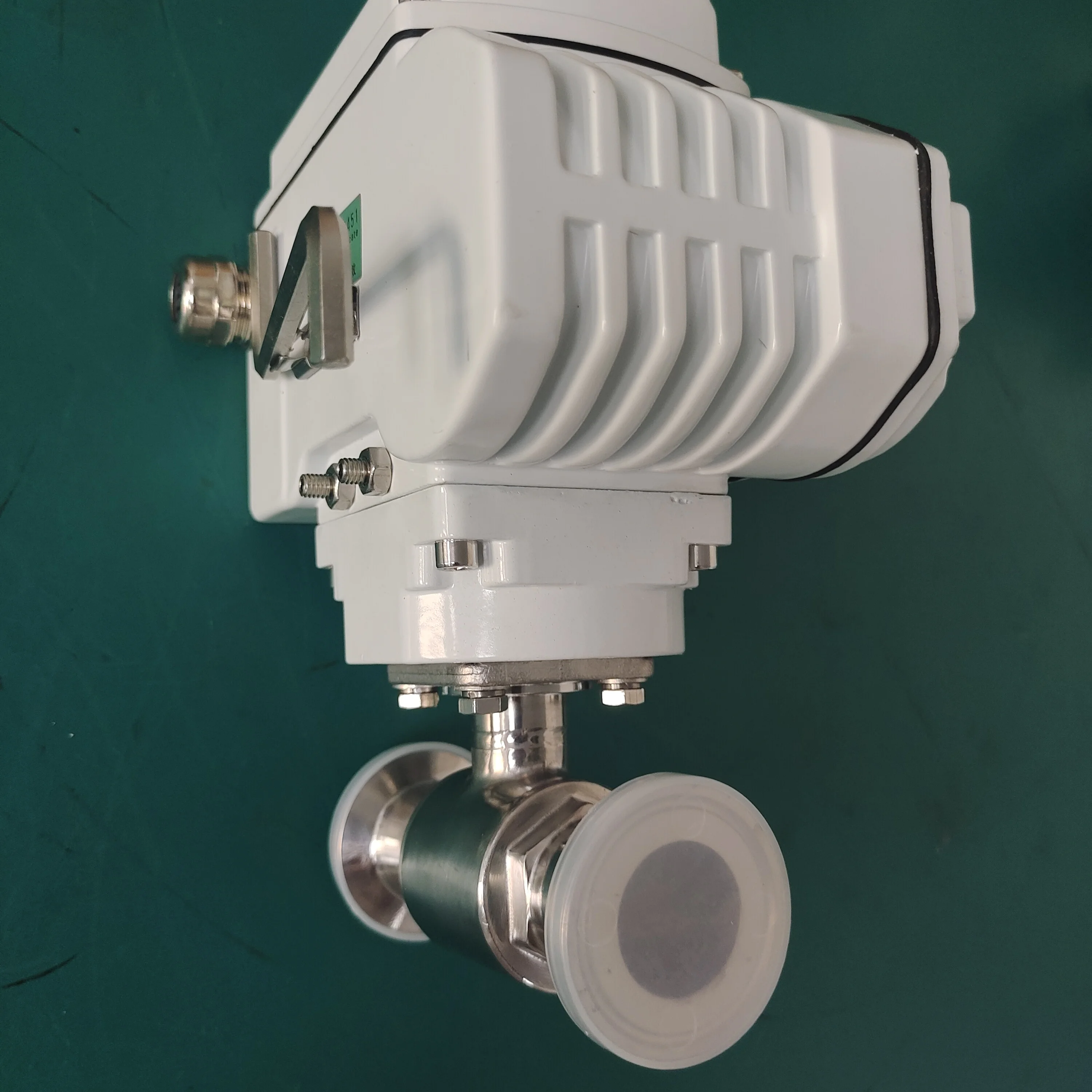 Stainless Steel Valve Electric Actuated Electric Actuator Sanitary Ball Valve
