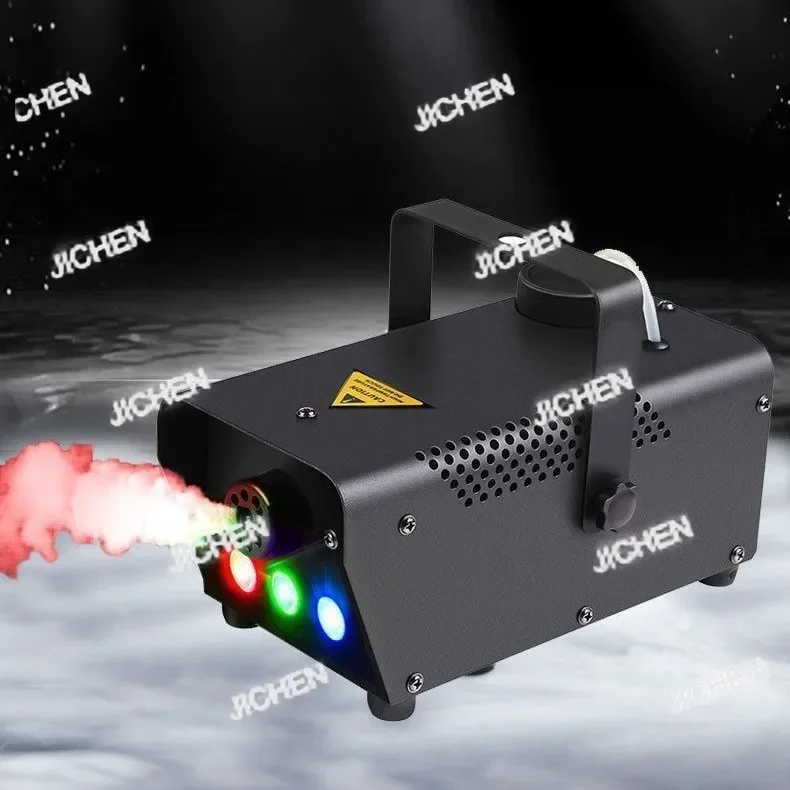 

ZQT Tricolor LED500 дымовая машина сценический распылитель дыма генератор дыма опрыскиватель специальные эффекты на Хэллоуин