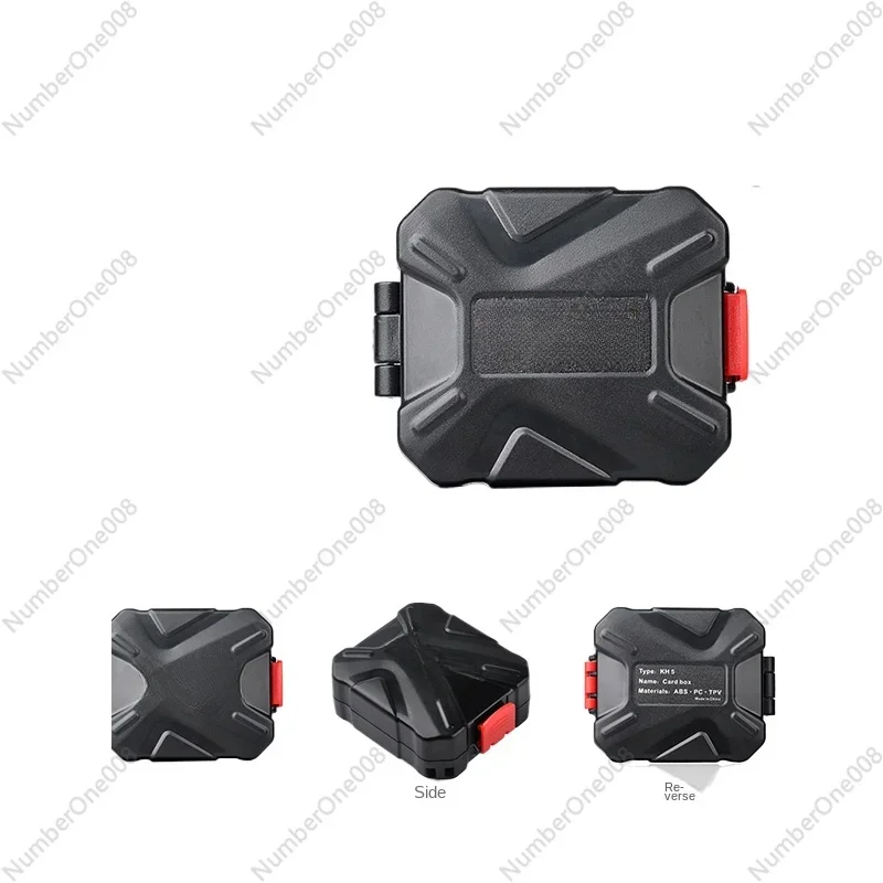 Portable camera, memory card box, storage bag, SD card storage box, storage box, waterproof protective box.