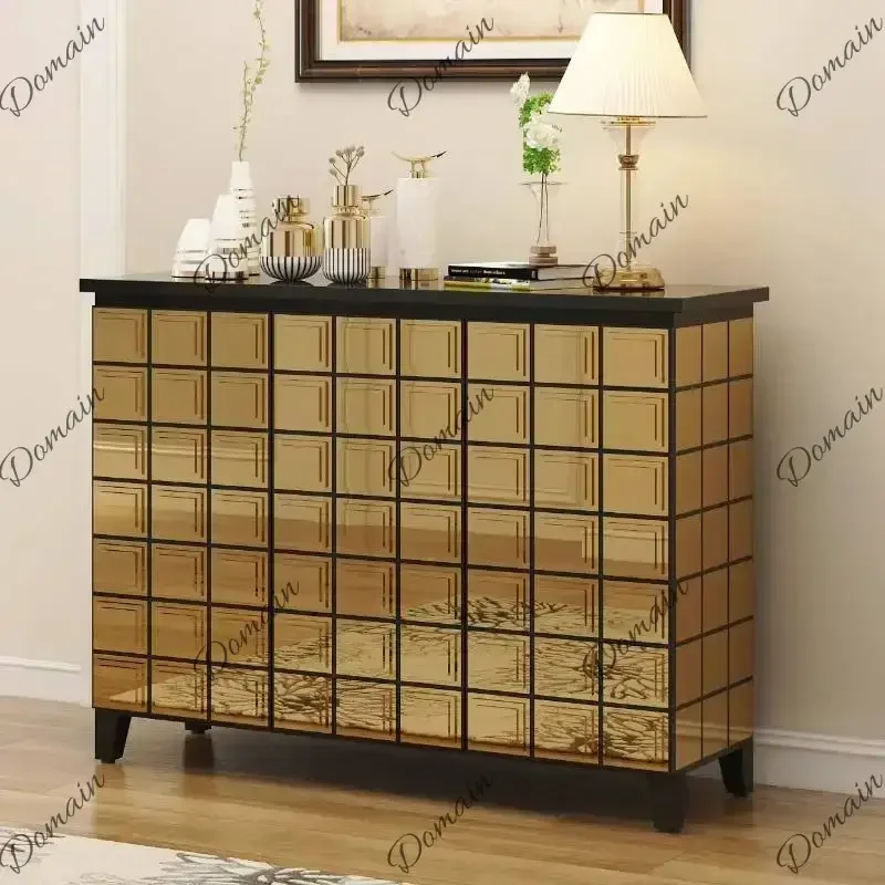 9DI Asian Style Shoe Cabinet Quality Display Design Entryway Corridor Shoe Cabinet Storage Wooden Sapateira Furniture For Home U
