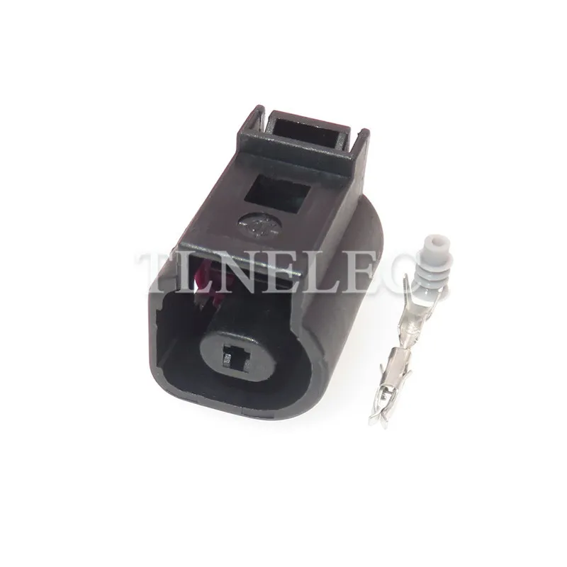 1 دبوس الطريق 1J0973701 1J0 973 701 السيارات زيت المحرك الاستشعار المقبس مع أسلاك سيارة موصل مقاوم للمياه لشركة فولكس فاجن
