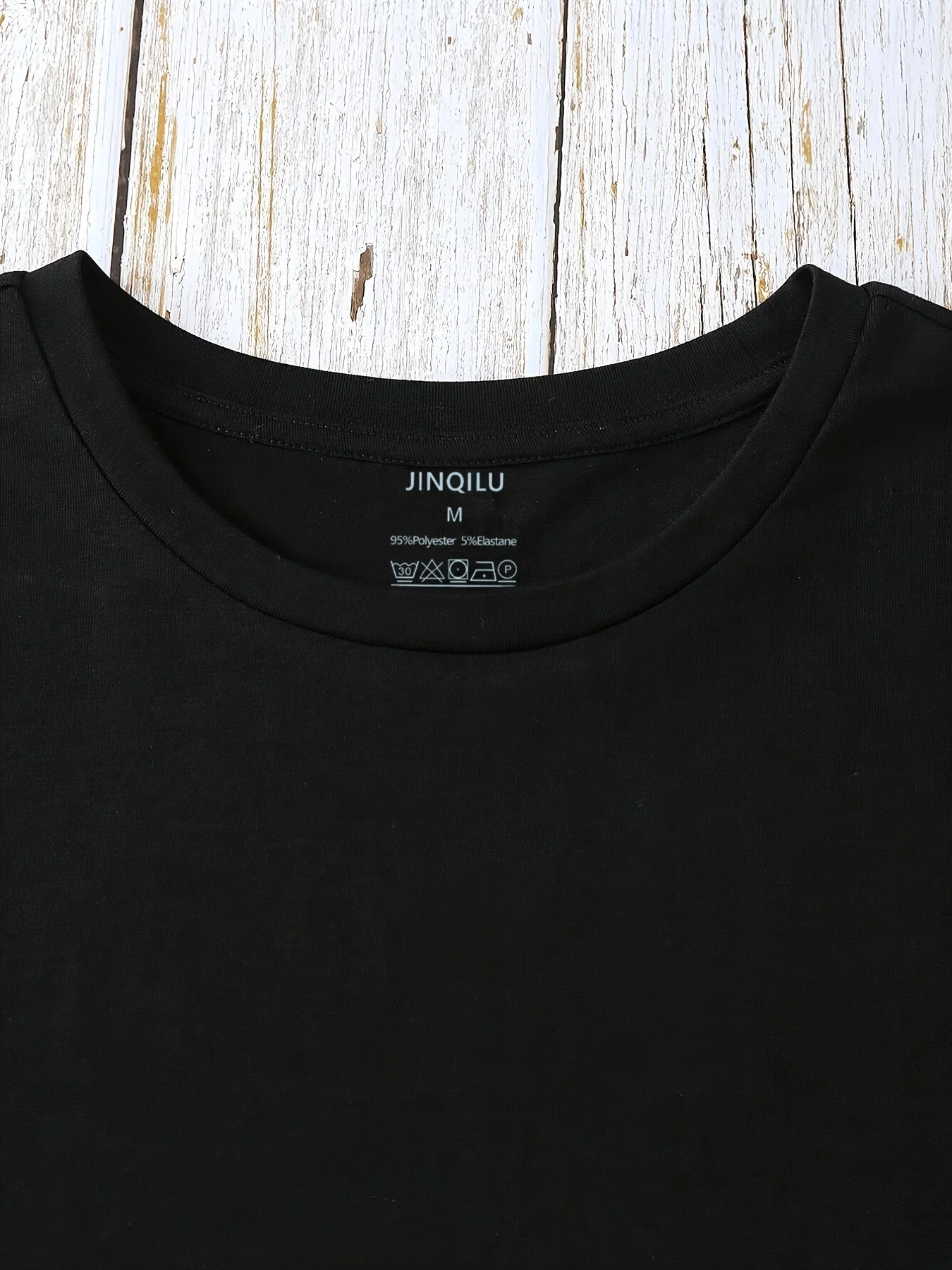 Flower & Feather Print T-shirt, Casual Short Sleeve Crew Neck T-shirt For Spring & Summer, Women's Clothing