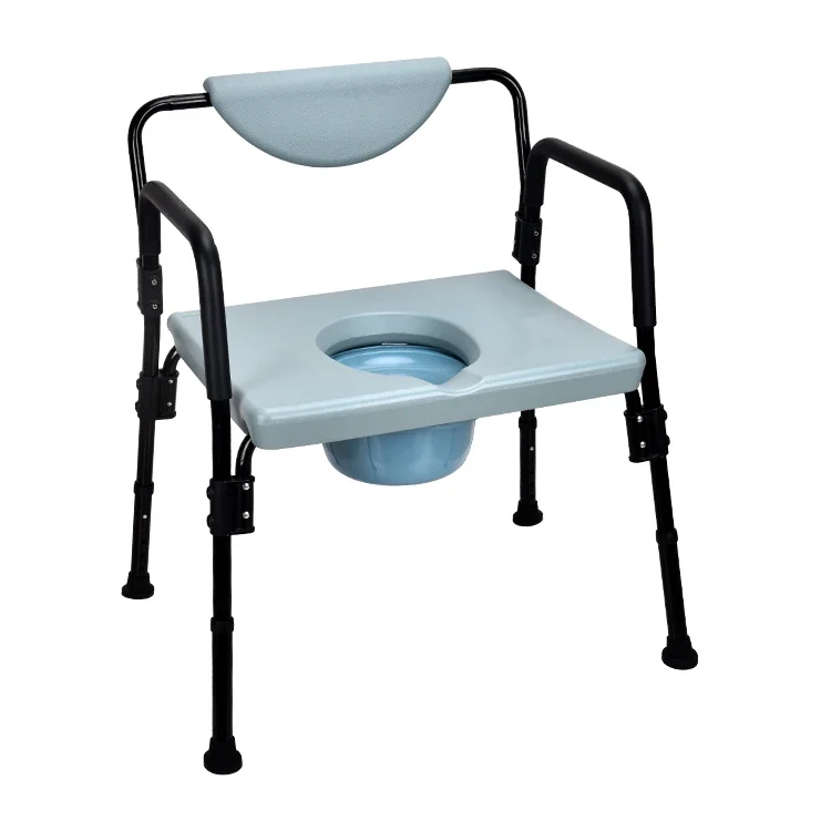 Silla de ducha portátil para personas obesas, inodoro, más barato de fábrica