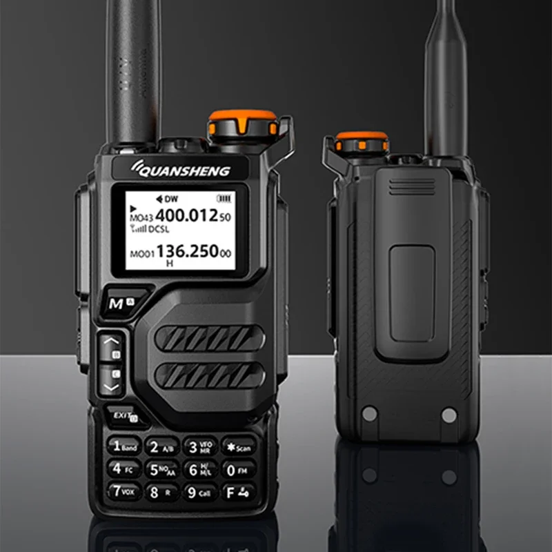 Quansheng UV-K5 Walkie Talkie 50-600MHz Radio 5W UHF VHF NOAA Scrambler /DTMF Wireless Frequency Copy UV-K58 UV-K6 Two Way Radio