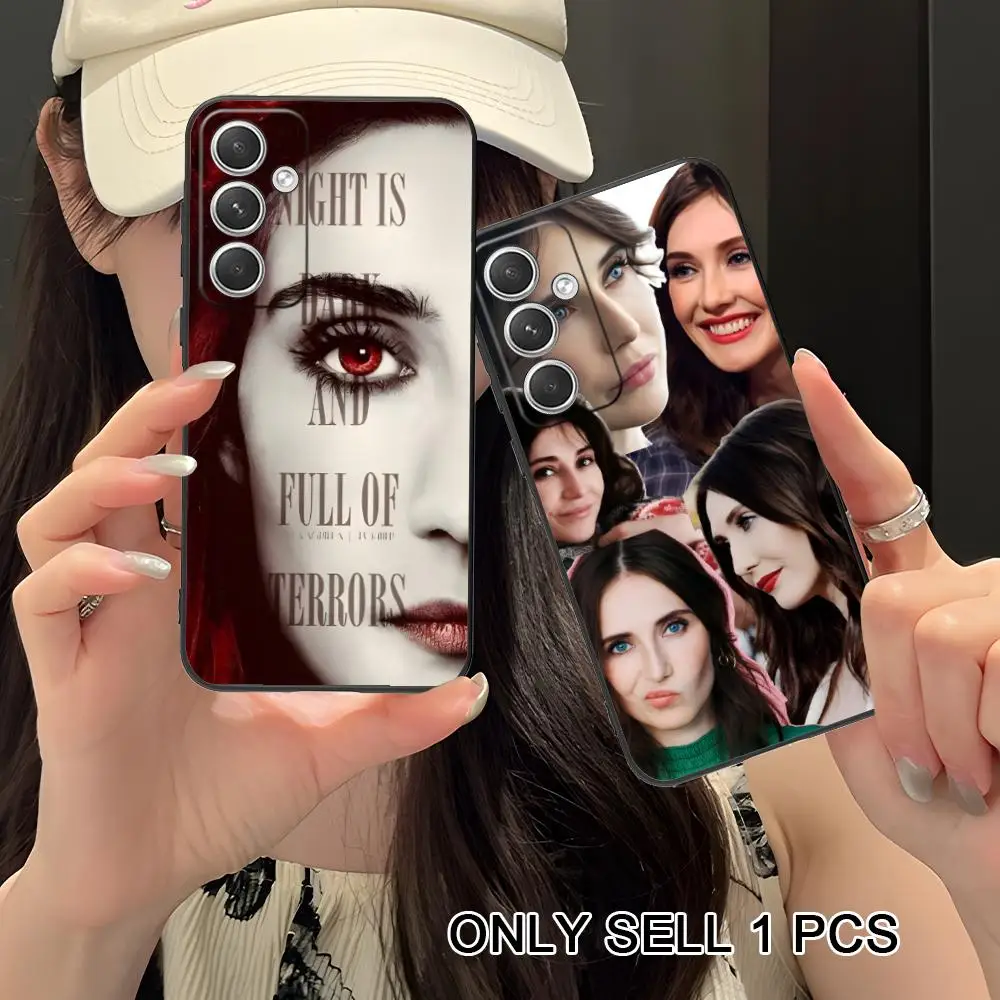 Carice van Houten Phone Case for Samsung Galaxy S26 S25 S24 S23 S22 S21 S20 Note20 Plus FE Ultra Soft TPU Shockproof Cover