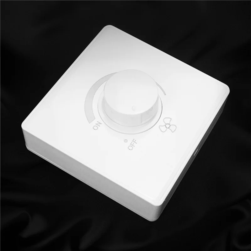 UNCL 2X 86 نوع تعديل مروحة السقف ستبليس سرعة تحكم الجدار التبديل 220 فولت 10A