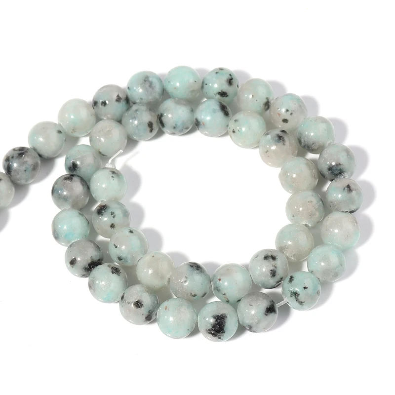 

Натуральный камень с орхидеей Tianshan, подарочные круглые бусины для девочек и женщин, изготовление ювелирных изделий, браслет, ожерелье, бисерные аксессуары