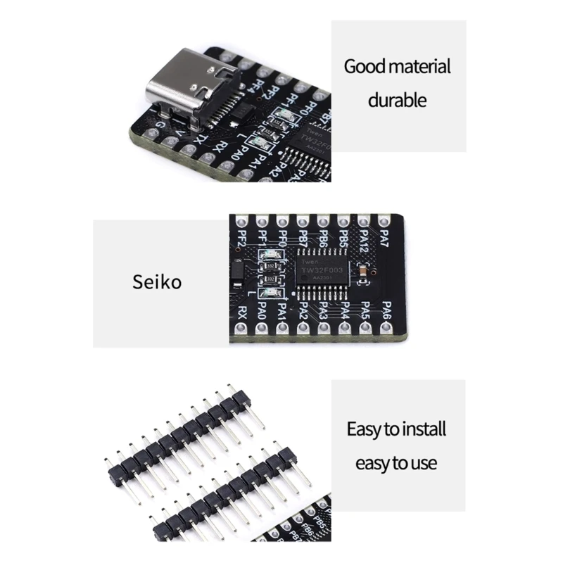 Módulo processador avançado RISC TWen32F003 CH32V003F4P6 Board Drop shipping