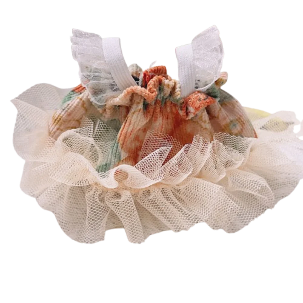 

1 Set Princess Skirt 10cm Cotton Doll's Clothes Toy Accessories Multi Color Cotton Doll Outfit Dress Outfit Mini