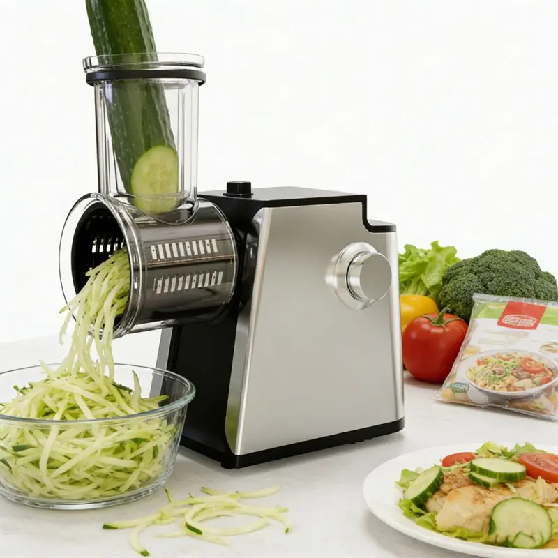 

Best Selling Homemade Kitchen Use Electric Automatic vegetable slicer