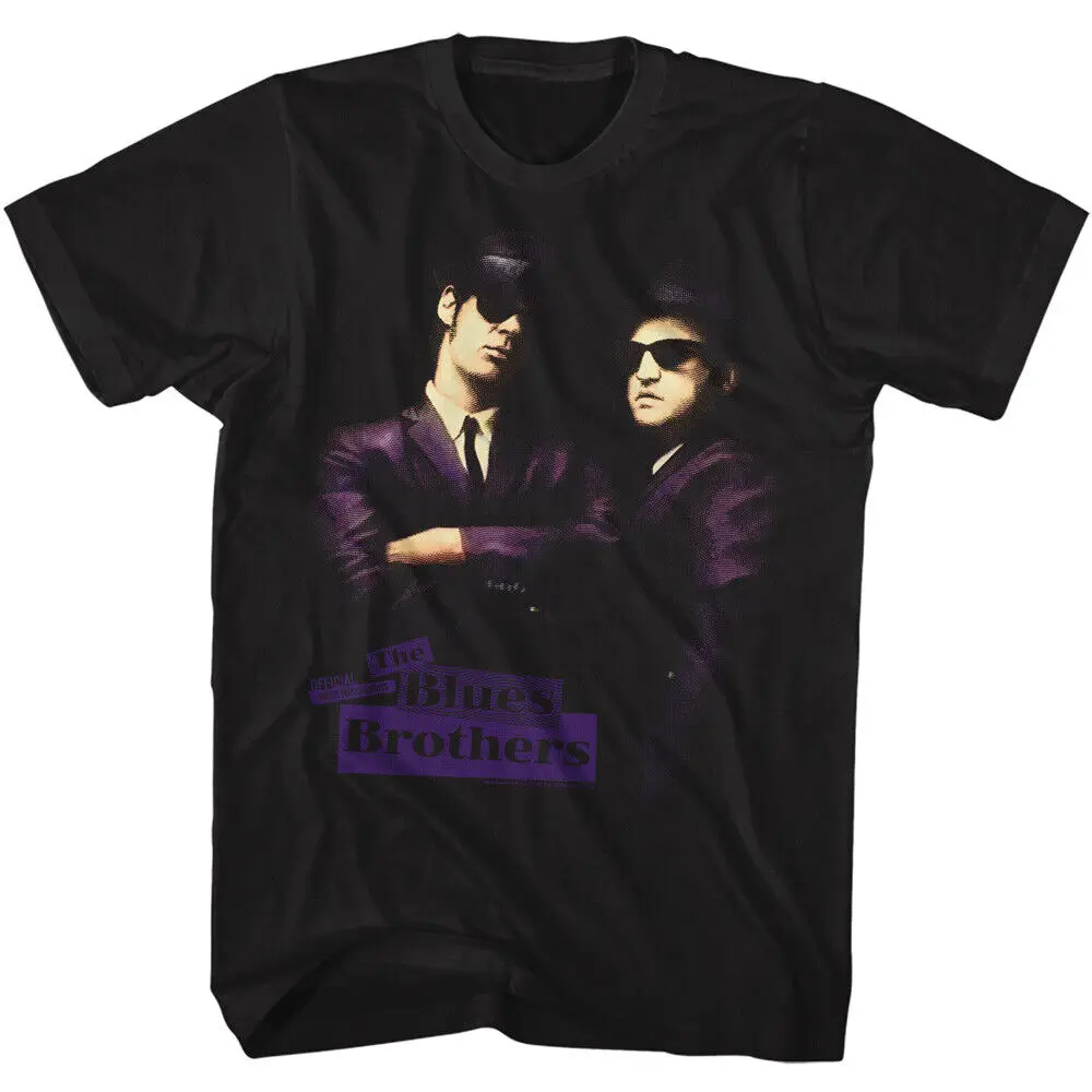 The Blues Brothers Movie Elwood Jake Official Merch Men's T Shirt