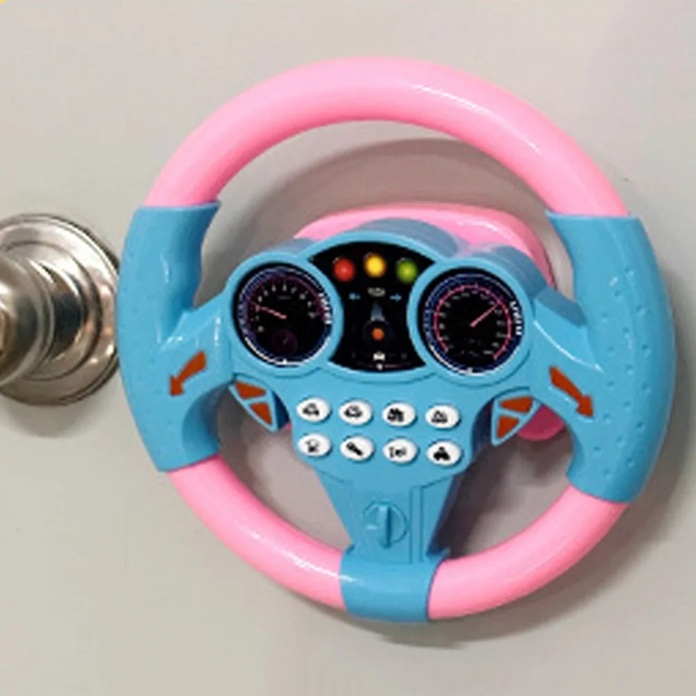 360 °   Symulacja rotacji kierownicy zabawek, wielofunkcyjna edukacja wczesnoszkolna, symulacja kierownicy do wózka dziecięcego.