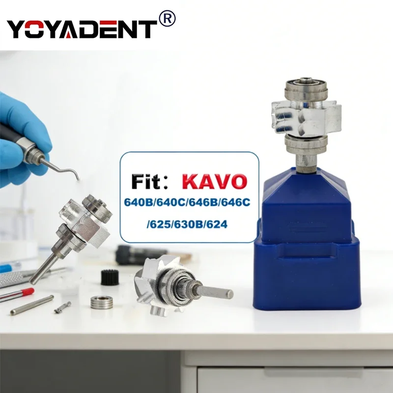 Dental Handpiece Cartridge Air Rotor Turbine Cartridge For KAVO 640B 640C 646B 646C 650B 625 630B 624 625 High Speed Handpiece