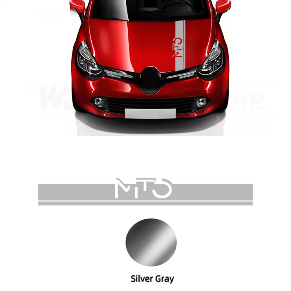 1PC Alfa Romeo MITO Car Hood Sticker Auto Vinyl Decal for Vehicle