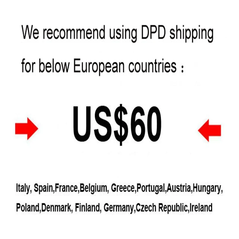 Ruedas de bicicleta Los países de la UE envían impuestos de aduana a través de DPD y el vendedor handicará los derechos de aduana