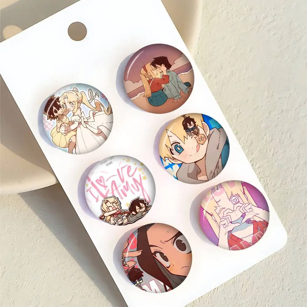 Anime Manhwa I Love Amy Kreative Anime-Anstecknadeln aus Weichblech mit Tiermotiven, Broschen, Reversnadeln, Rucksack-Abzeichen, Accessoires