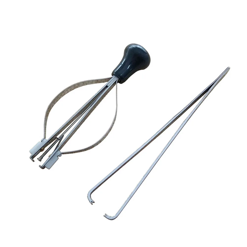 مجموعة أدوات إصلاح الساعة خفيفة الوزن لإزالة دبوس التمدد لإزالة إبر تفكيك الأيدي وطاولة إبرة المشبك