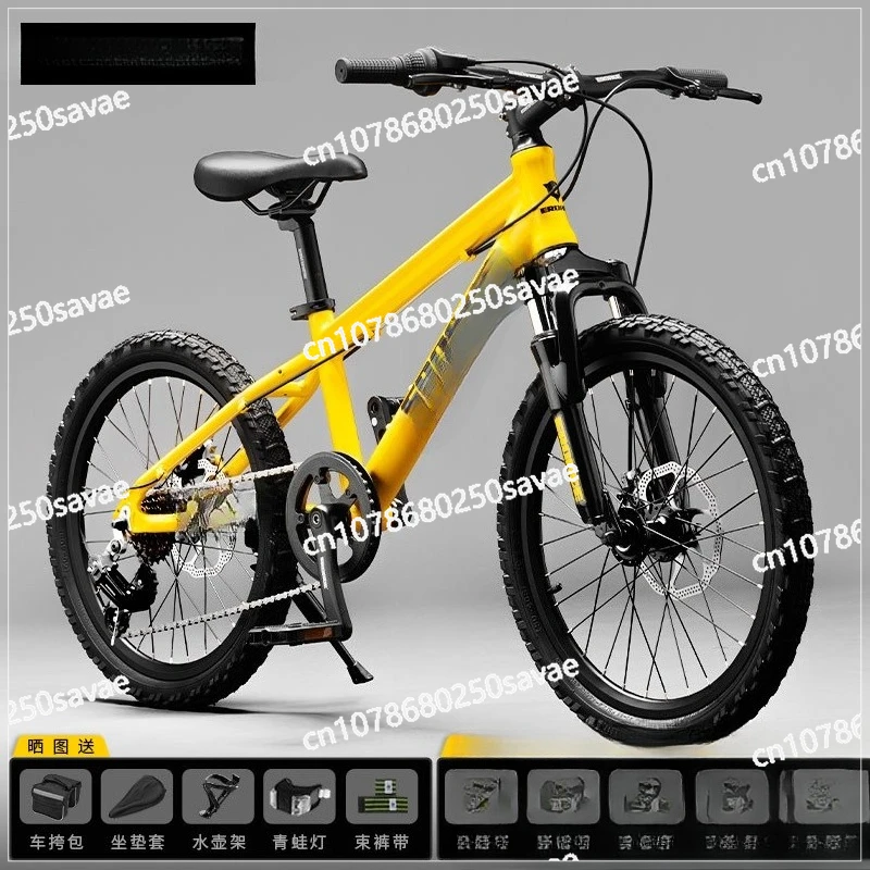 دراجة أطفال للأولاد والبنات للأطفال المتوسطة والكبار P500 دراجة جبلية 7-8-9 - 10-11-12 + #4