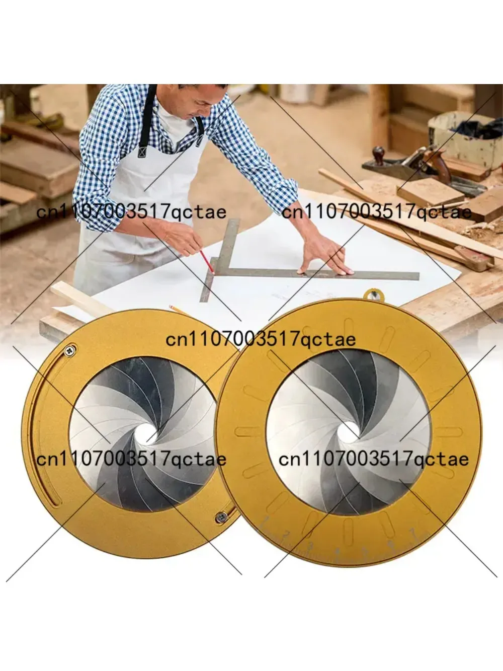 Round Drawing Tool Adjustable Measurement Tool 304 Stainless Steel Round Creative  Ruler