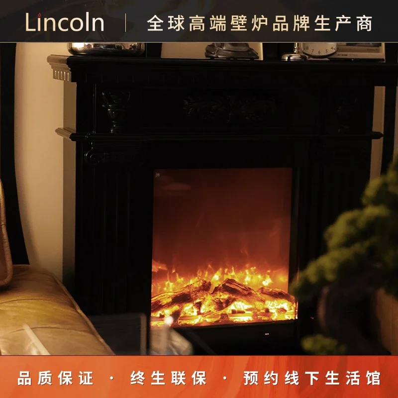 Fireplace Mantel Household Electronic Simulation  Firewood Isn Mid-Ancient Ornaments