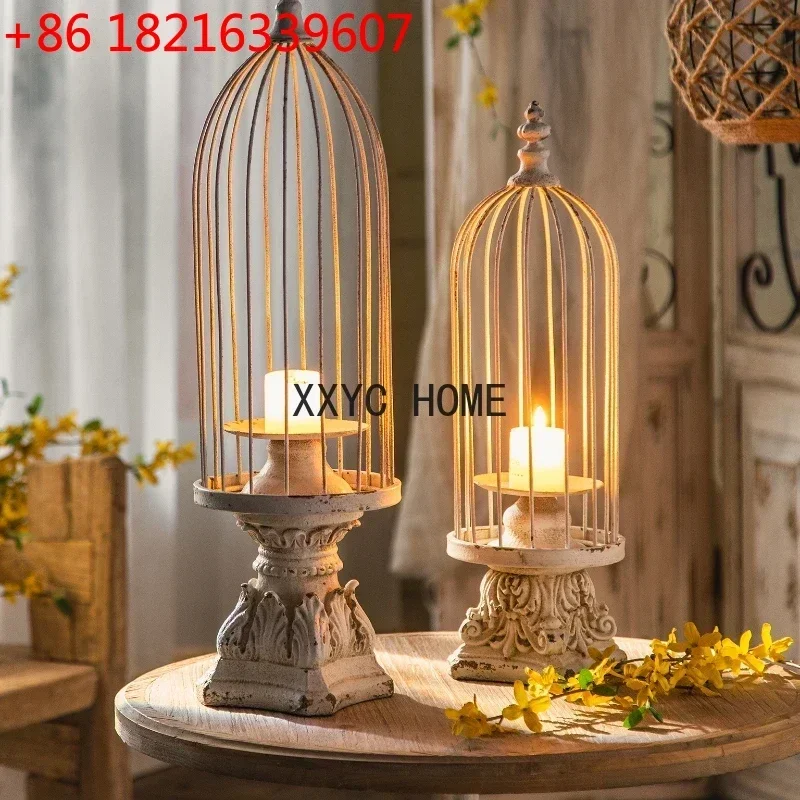 TAO Dining Table Atmosphere Decorative Soft Outfit Shooting Props Aromatherapy Candle Stick