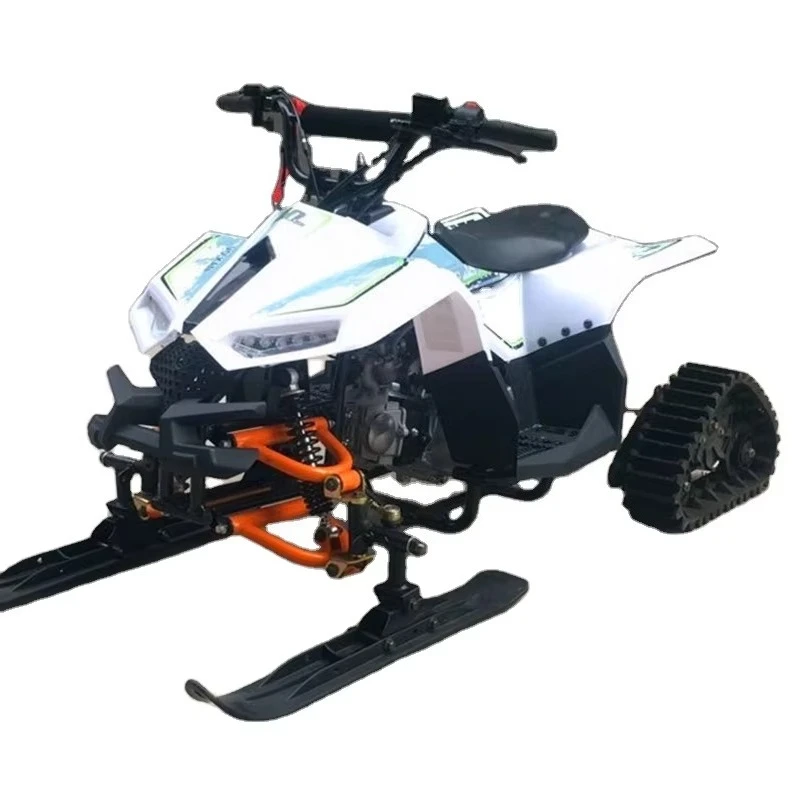 125cc ATV Snowmobile Tracked Sled Cross Country Ski Vehicle  Tracked Ski Vehicle